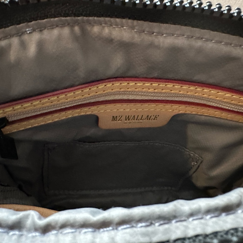 MZ Wallace Black Quilted Crossbody Bag - Picture 7 of 16